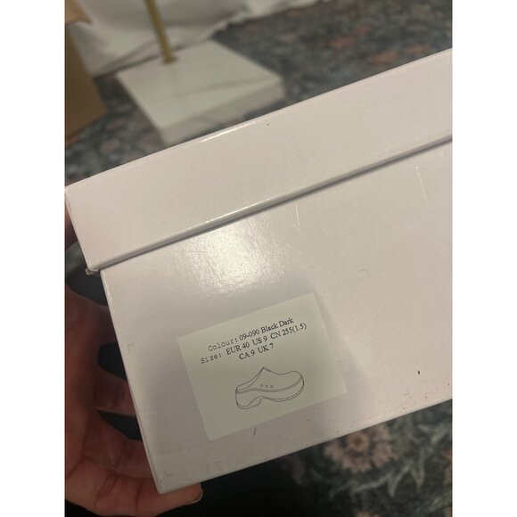 & OTHER STORIES Isolde Platform Clog Black Womens Size US 9 - Picture 11 of 11